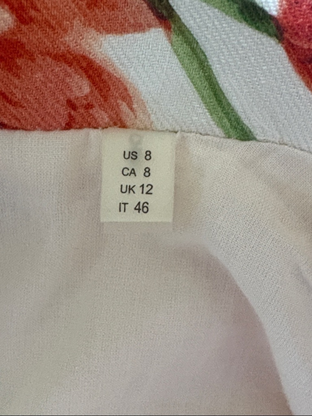 Elie Tahari Garden Party Floral Linen Blend Two-Piece PantSuit Set Blazer + Pant - Picture 15 of 16